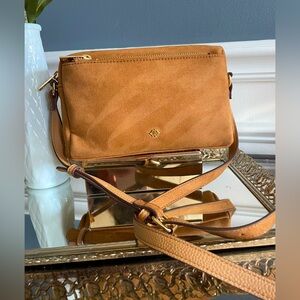 Nanette Lepore Vegan Suede Camera Bag- NEW